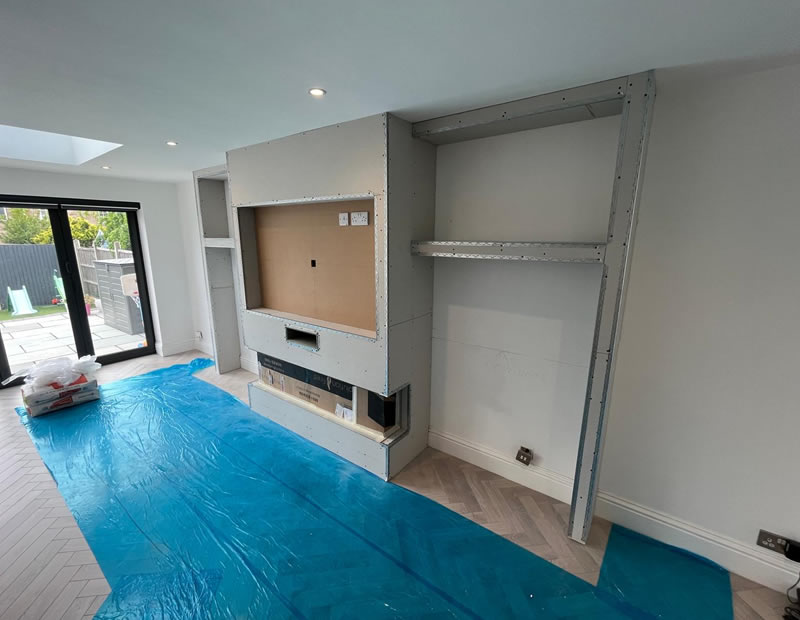 bespoke Media Wall Hertfordshire & Buckinghamshire