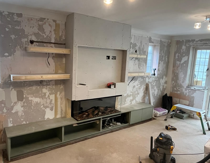 bespoke Media Walls Hertfordshire & Buckinghamshire